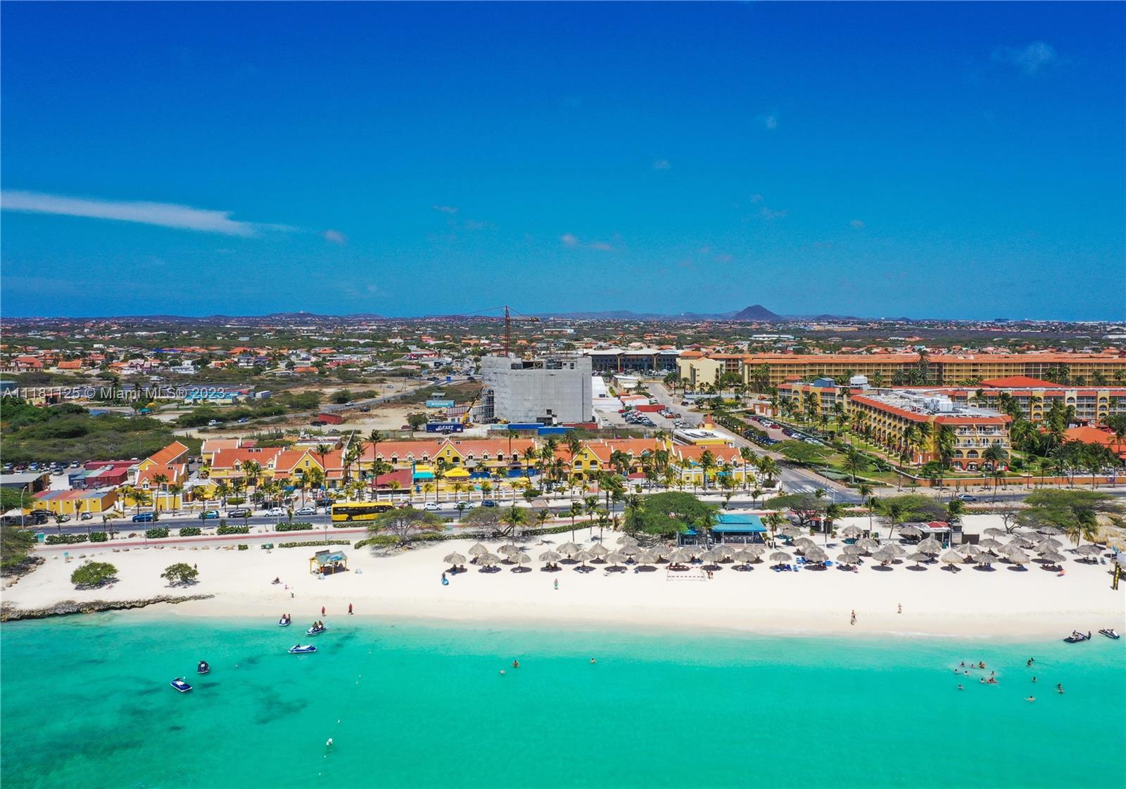 In the heart of Eagle beach , Aruba.there is nested. Atlantic 360 residences.