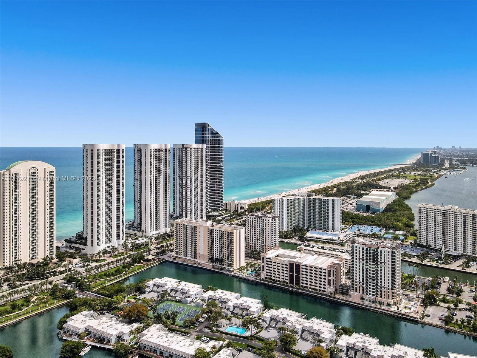 Sunny Isles Beach Aerial View