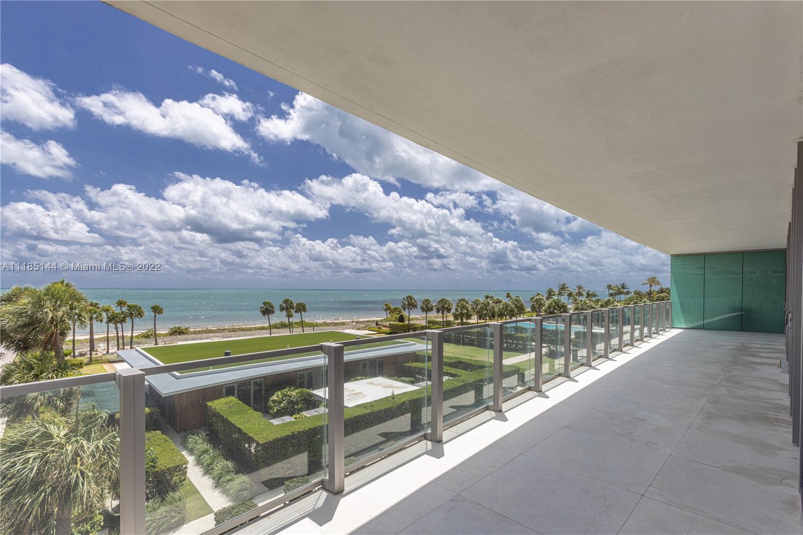 Amazing North corner unit in Miami's most prestigious building, Oceana Key Biscayne. Hallucinating open views to Atlantic Ocean, Miami Beach, Fisher Island, Key Biscayne. This wonderful property w/ 4,080 sqft has 3 beds, a service room, 6 baths, large laundry room and a huge wrap around balcony with 2,070 sqf. White Quartz countertops, Master Chef double oven, whole bean coffee system, wine cooler. Unique residence lobby, infinity pool, fitness center and top of the line spa, Tennis court, volleyball & more.