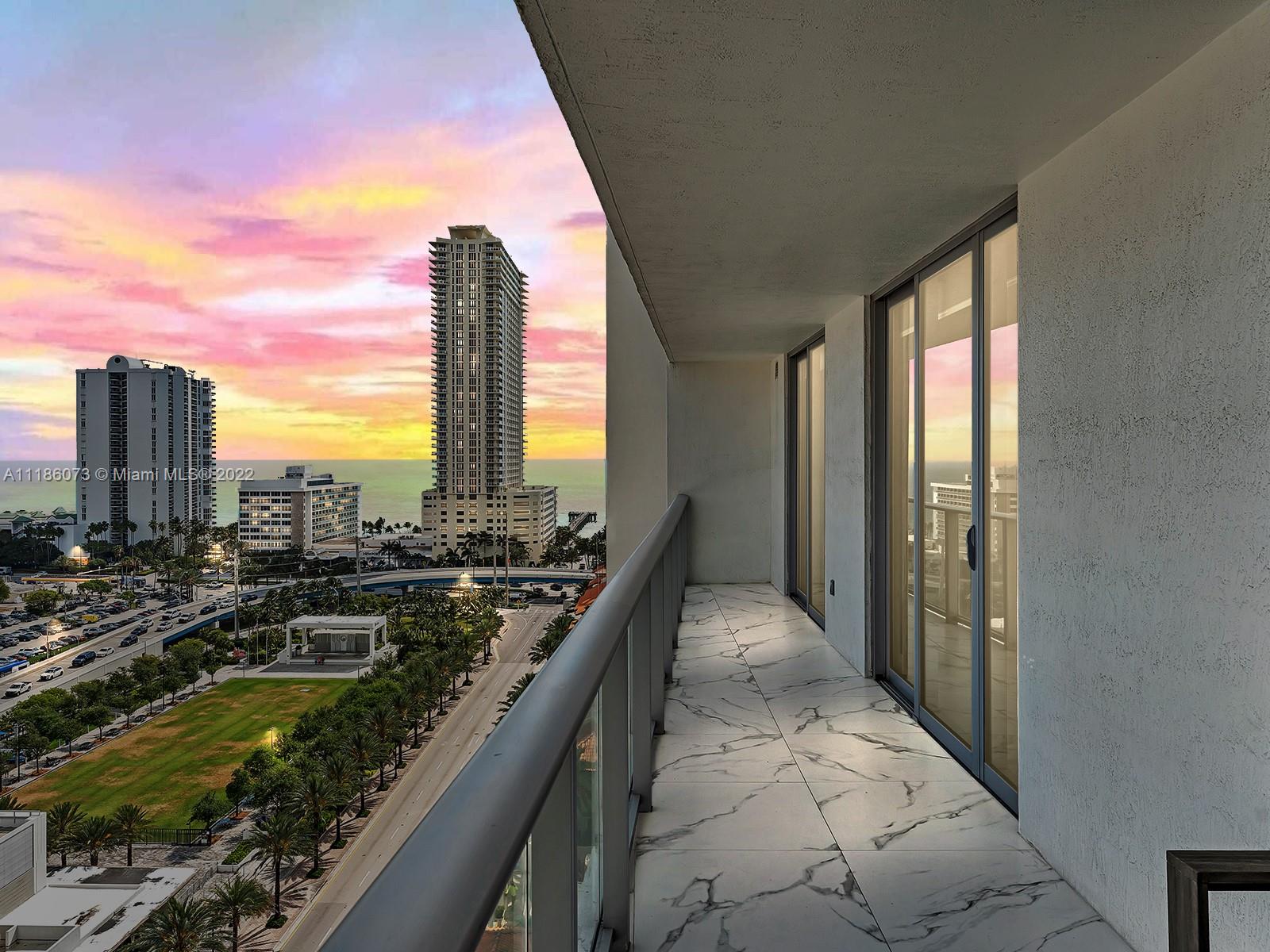 Spectacular 2 Bedrooms + enclosed Den (used as a 3rd bedroom) / 3 full bathrooms apartment in the luxury building Parque Towers in Sunny Isles. This beautiful unit features open kitchen, top of the line appliances, impact windows, walking closets, miami skyline, intracoastal and ocean views.The exclusive building offers 5 star resort style amenities including pools, kids pool, fitness center, sauna, beach club, movie theater, indoor children playroom, valet parking, business center, concierge services, 24 hours attended lobby and more. Amazing location, walking distance to the beach, restaurants and shopping centers. 360 VIRTUAL TOUR AVAILABLE!!