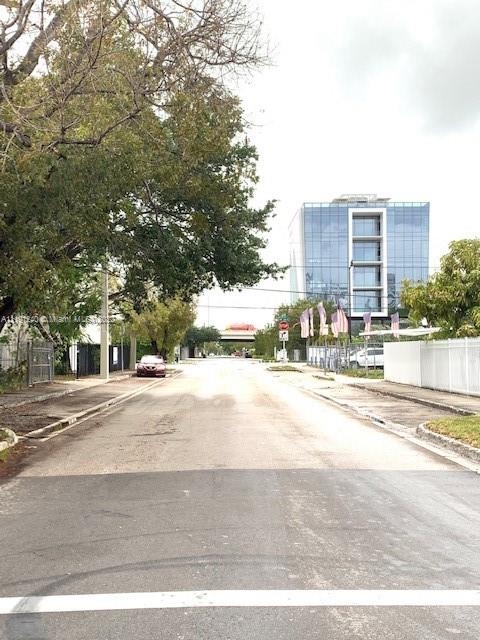 NW 1st  AVENUE. 36th Street AT THE STOP SIGN