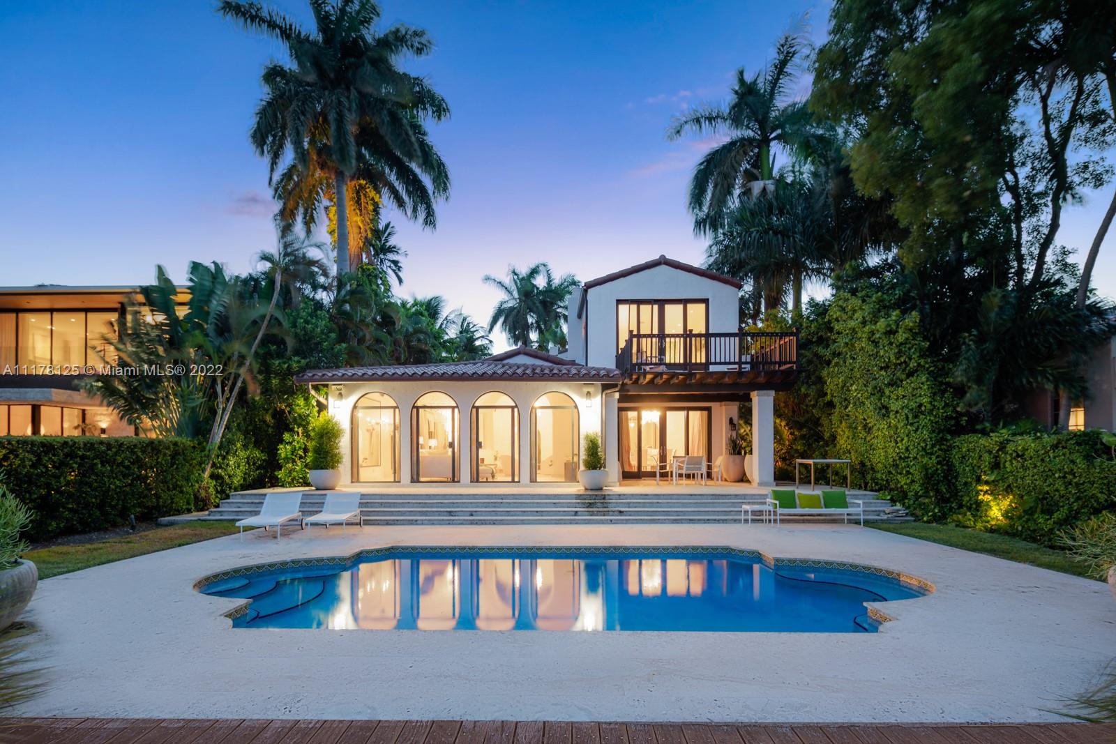In the heart of the Venetian Islands, “El Escape”, which translates to “The Escape” in Spanish, truly merits its namesake. Retreat into lush gardens and be transported back to 1932.  This home boasts a gated entrance, guest house, restored to perfection flooring, pool & dock, which creates the perfect backyard for entertaining. Romantic and unique, take in the privacy from your primary suite balcony overlooking the beautiful Biscayne Bay views. Located on Dilido Island, this home is just a short distance to the Sunset Harbour neighborhood where you can enjoy some of the city’s best restaurants, shops, wellness & more.