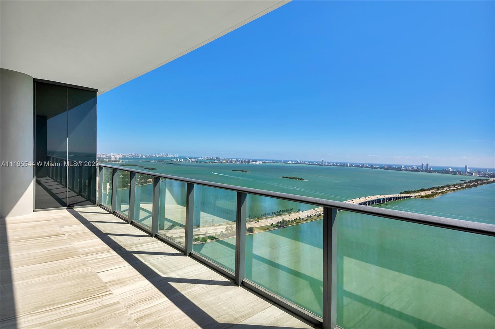 Most Amazing Unit 3 BR W/ WATER VIEWS IN ‘04 LINE! 2,034 SF - 3BR/3.5BA + DEN Condo in Edgewater trendy, luxury development PARAISO DISTRICT. Includes top of the line appliances, custom made closets and luxurious master bath w/ dual sink vanity, shower and tub. This unit features private elevator foyer, 9ft ceilings, porcelain floors, open living/dining area & 354 sqft of balcony looking at Biscayne Bay and Miami Beach. One Paraiso offers state of the art amenities including exercise rooms, yoga room, hydrotherapy pool, massage therapy room, steam and sauna, tennis, virtual golf room, movie theater, wine room, resort like pool and BBQ area, cabanas, pool tables, concierge service. Minutes away from Midtown, the Design District, Wynwood, Miami Beach and Downtown.