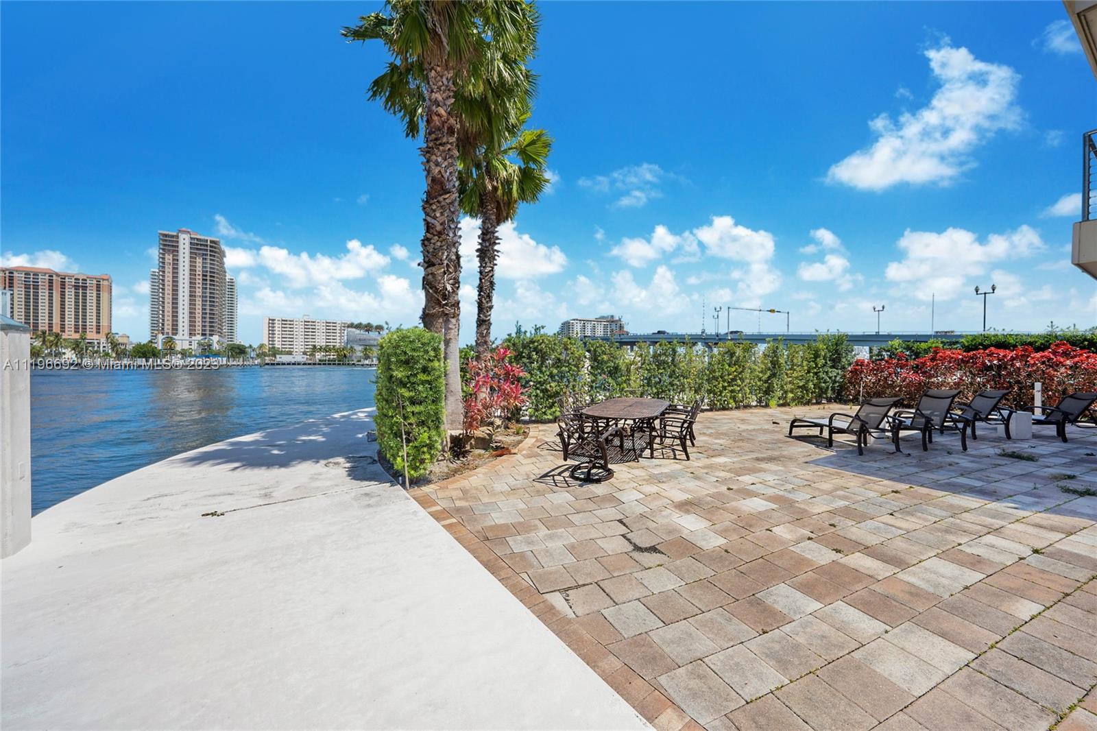 Dock and patio