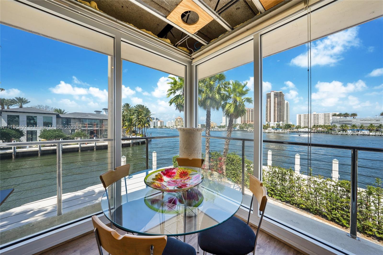 Intracoastal view from living room