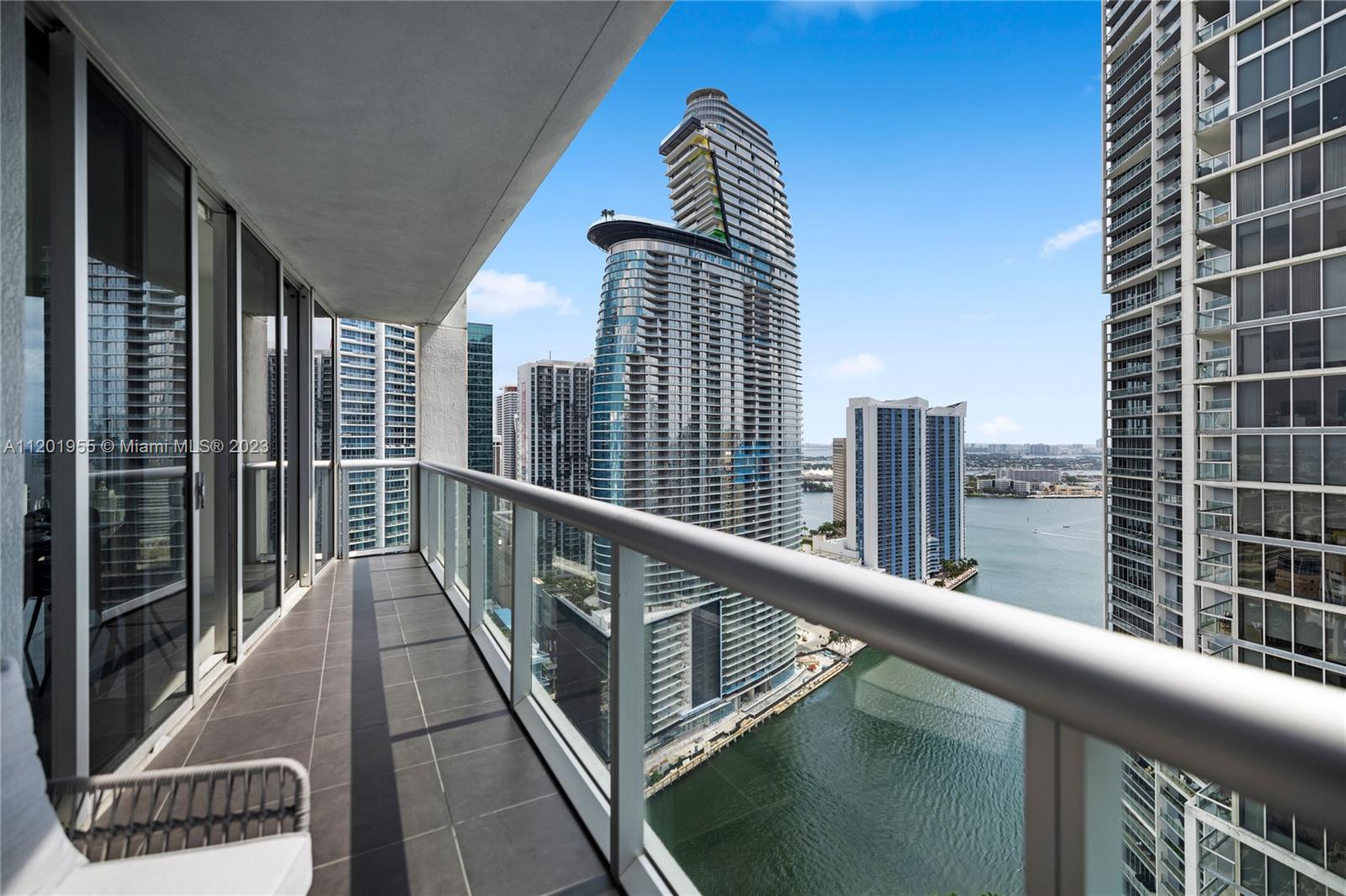Welcome to Icon Brickell Tower 3, the most amazing corner unit with stunning views of the Biscayne Bay, Miami River and Brickell / Downtown Skyline. Featuring 2 bed / 2 bath 1,386 SQFT, custom made closets, beautiful kitchen with high end finishes and ample space for entertainment. Take advantage of short term rental allowance via AIRBNB, VRBO or comparable. Located in the heart of Brickell, Miami’s financial district and few blocks away from banks, restaurants, supermarkets and Brickell City Center. Great opportunity for investors! Icon Brickell offers state of the art amenities including exercise room, billiard room, business center, theater, heated lap pool, spa, community room, child play area, 24 hour security, valet parking and more! Call Listing Agent for showings and information!