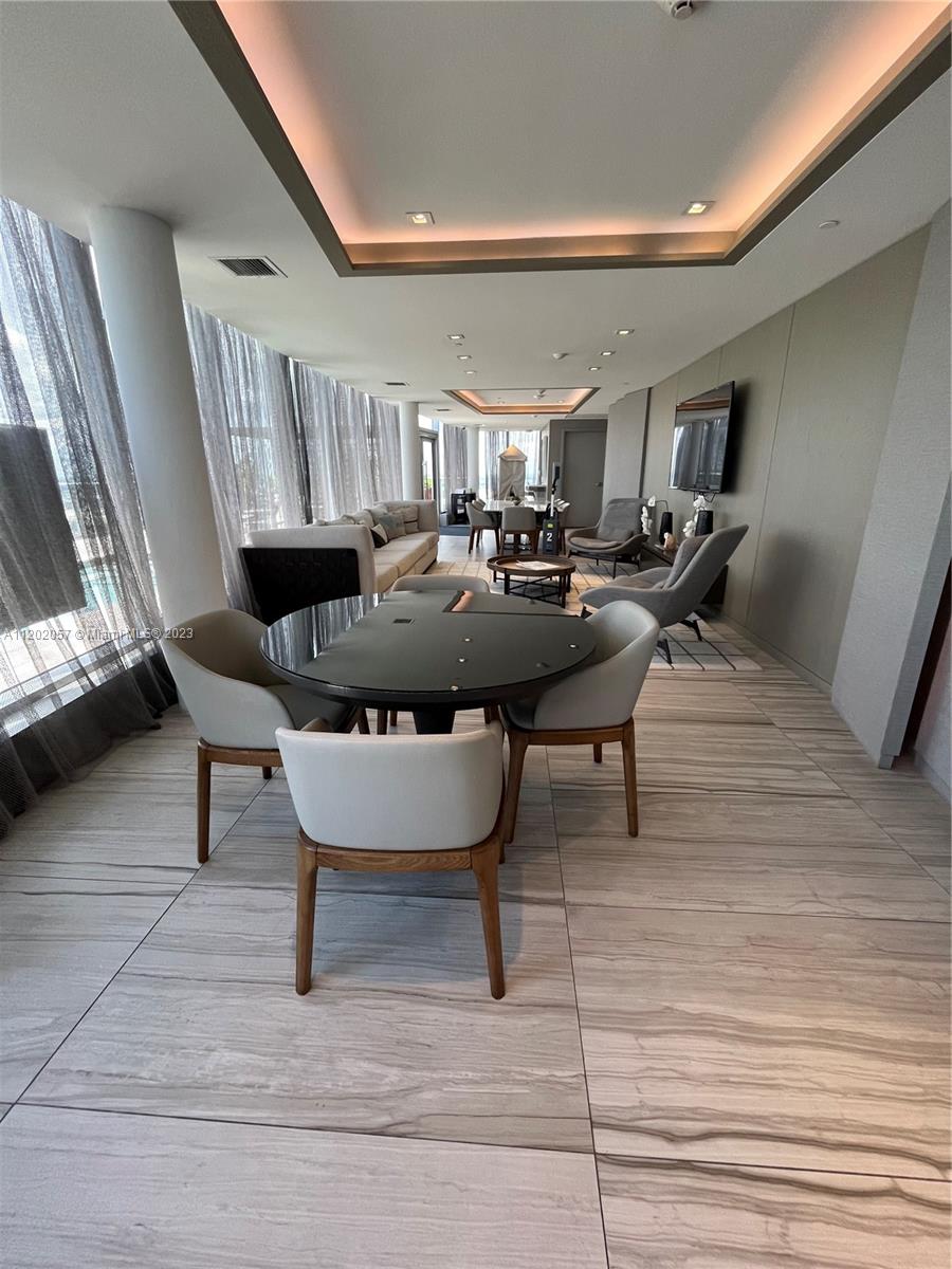 Owner's lounge on the 42nd floor