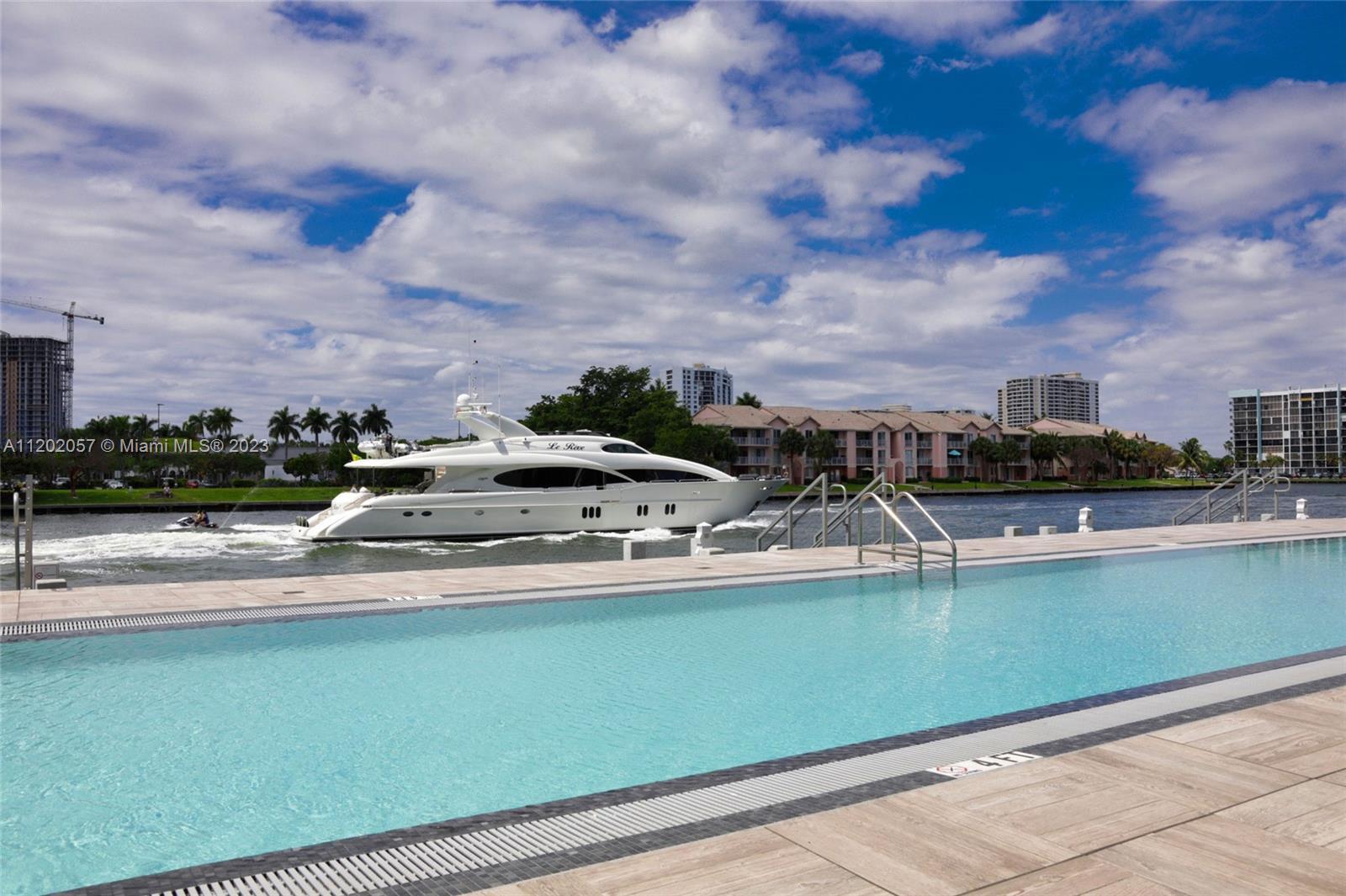 Pool by the Canal