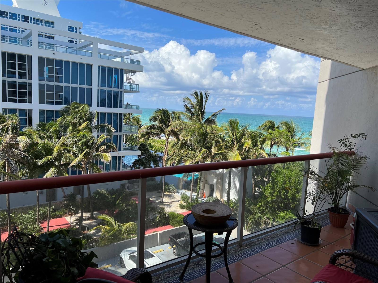 6767 Collins Ave unit 507 Miami Beach-balcony