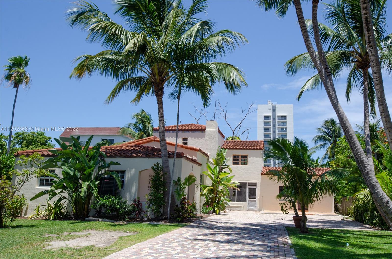 Amazing opportunity to own in Miami Beach! One of the most sought-after residential properties in the Lincoln Road area is finally on the market. This 7 bdr 4 bth two story-home with maid’s quarter sits on one of the largest residential lots in the area at 14,960 sq ft. with private gated entry surrounded by beautiful tropical landscaping and plenty of room for a pool. With a full rehab, you can make this your tropical oasis. This hidden gem is located on a quiet cul-de-sac street a couple blocks away from Lincoln Road, shops, restaurants, Pride Park and the Convention Center. Walkable distance to Trader Joe's and Publix & only a short bike ride to the beautiful beaches & Ocean Drive. Bring offers property is priced to sell and will not last! Showings by appointments only, 24 hrs notice.