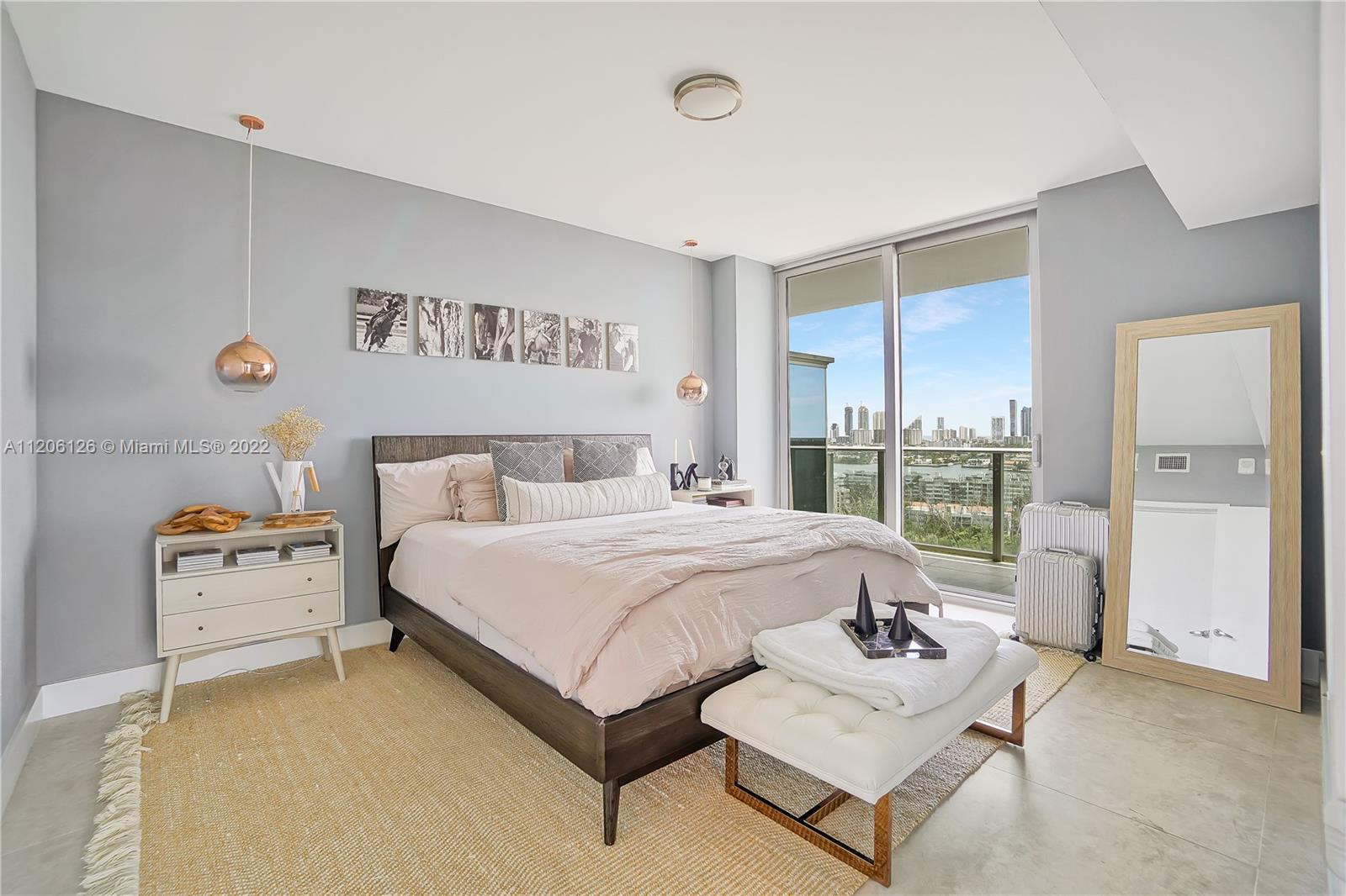 Master Suite - East View with a Balcony