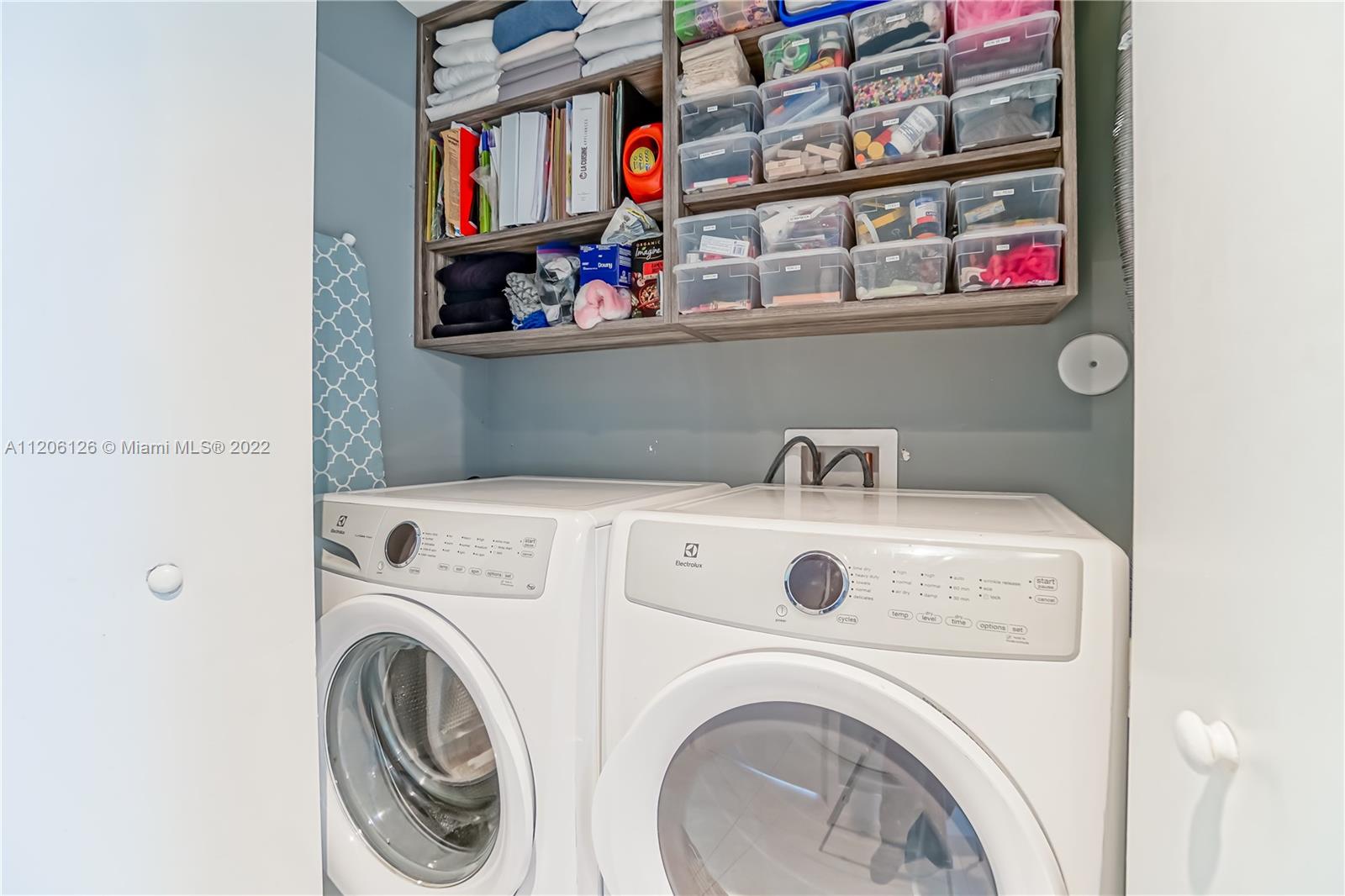 Laundry with a customized Closets