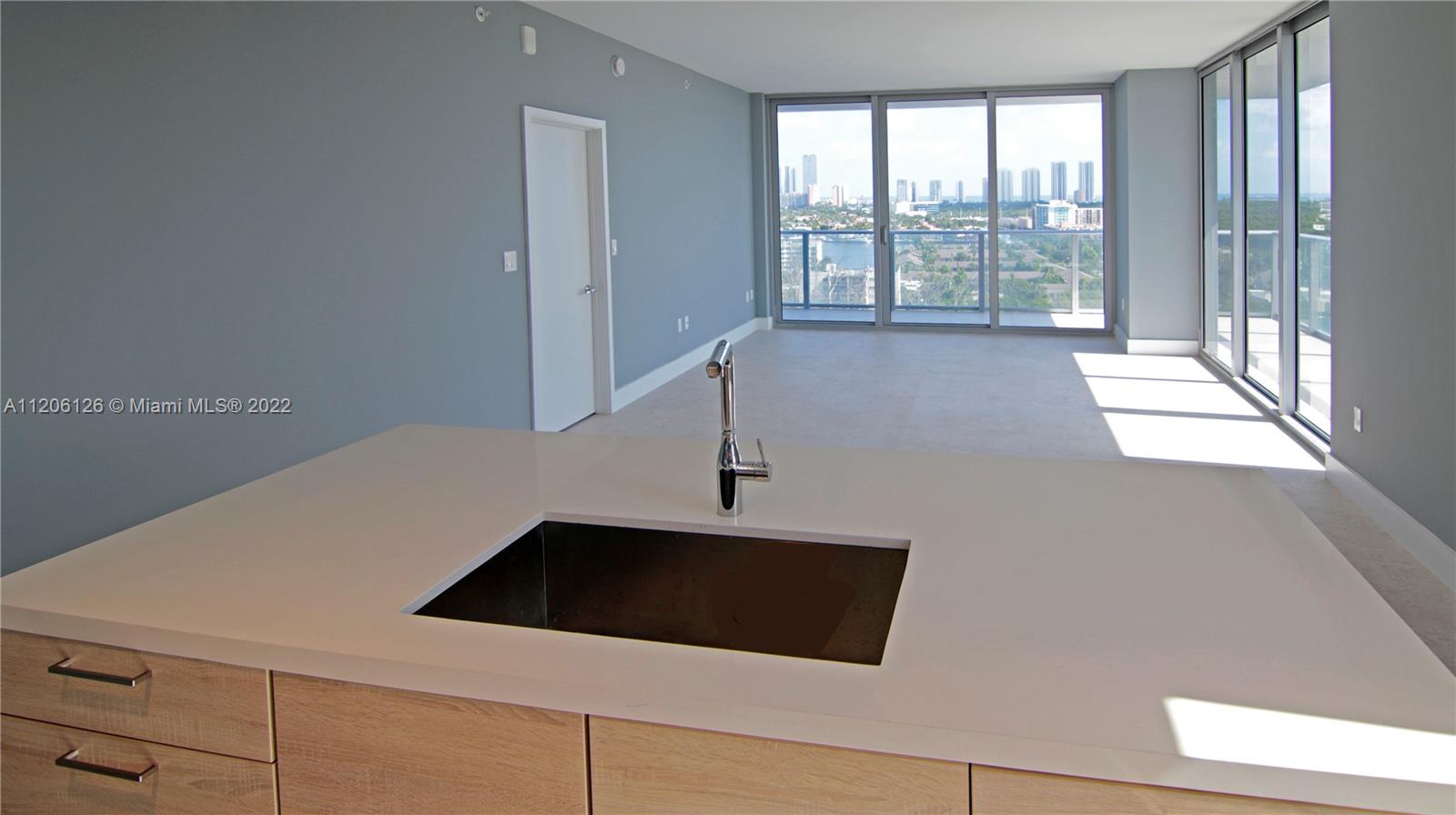 Integrated Kitchen  with Dinning Room and Living Room - Facing East View