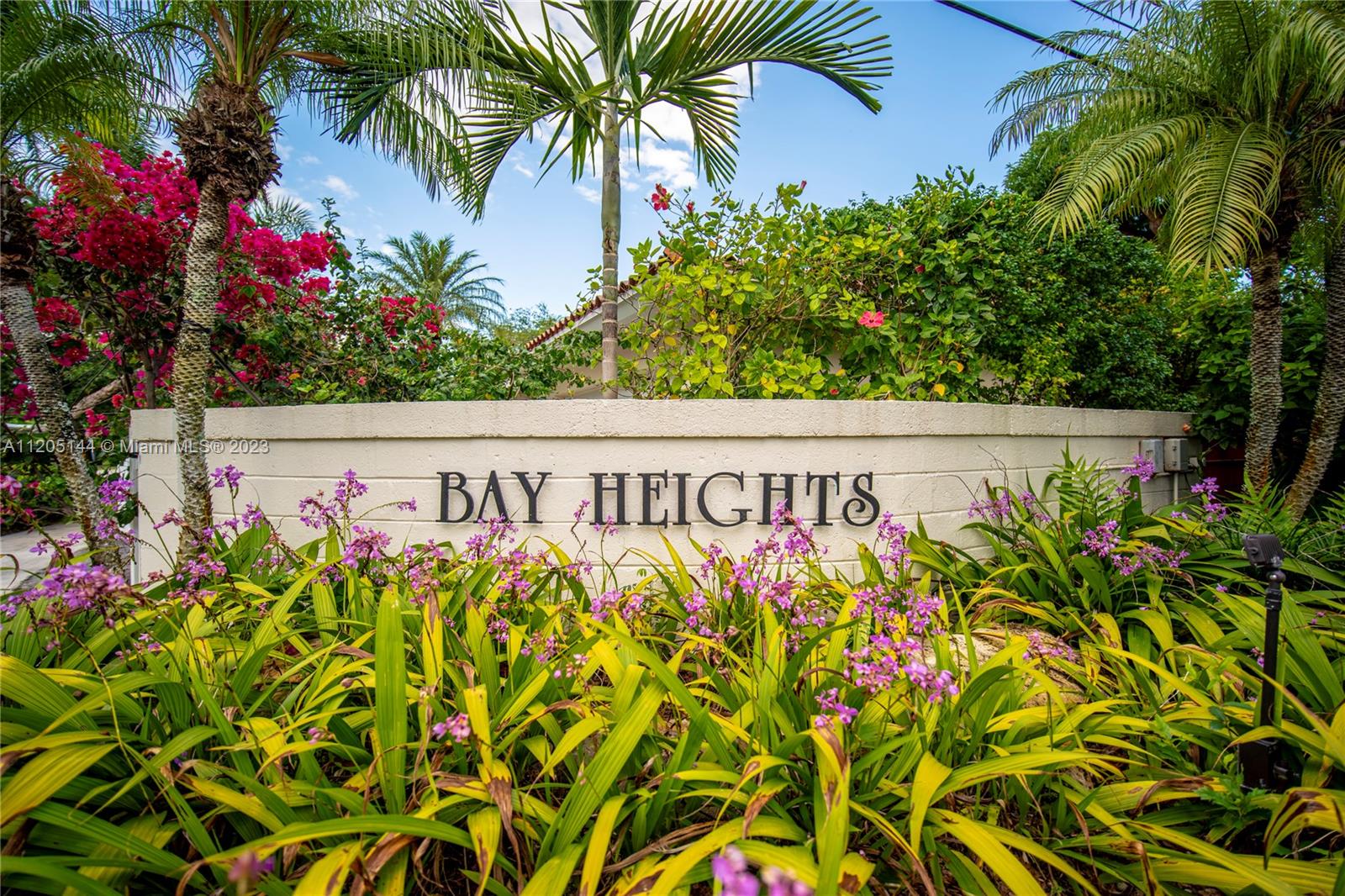 Bay heights is a private community with 24 hour police patrol!