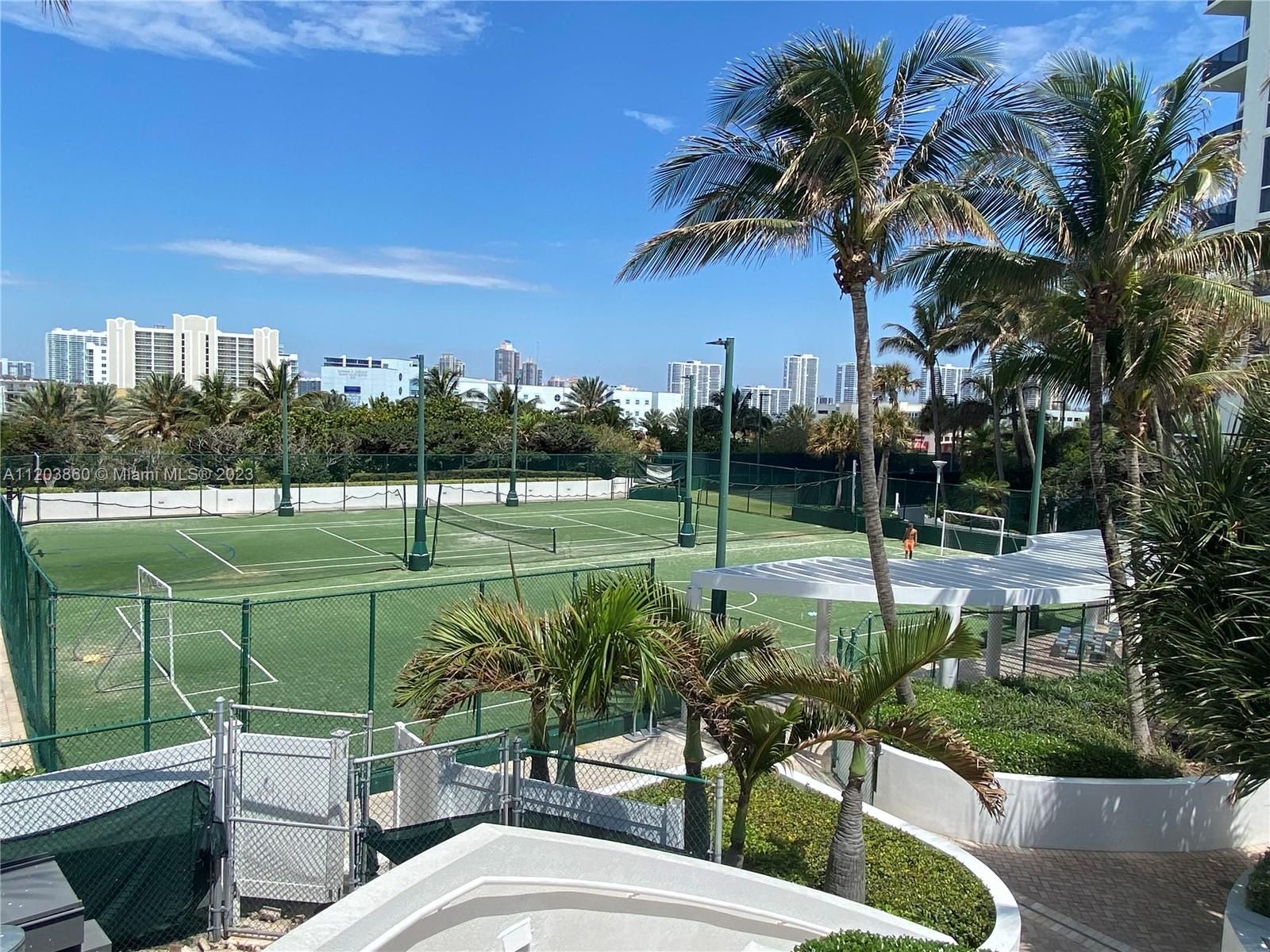 Tennis Courts at Trump International