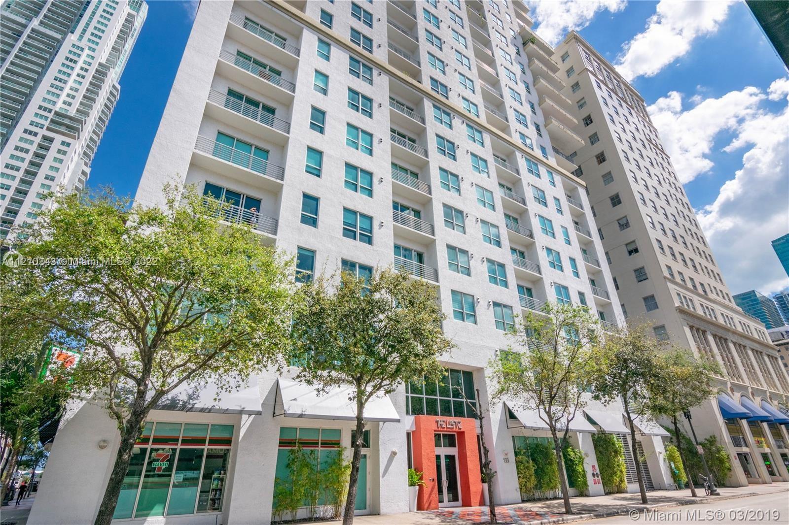 AMAZING LOCATION IN THE HEART OF DOWNTOWN MIAMI, SPACIOUS 2/2 WITH BEAUTIFUL VIEWS FORM THE 15TH FLOOR. CONCRETE FLOORS THROUGHOUT, OPEN KITCHEN / DINING AREA WITH STAINLESS STEEL APPLIANCES, PLENTY OF CABINETS, GRANITE COUNTER TOPS, LIVING ROOM WITH PLENTY OF NATURAL LIGHT, 10FT CEILINGS, STACK WASHER & DRYER IN UNIT, FULL BATHROOMS WITH MARBLE COUNTER TOPS, SHOWER AND TUB COMBINATION. AMAZING AMENITIES INCLUDING ROOF TOP POOL CURRENTLY UNDER CONSTRUCTION TO BE RE-OPENED THIS SUMMER, LOWER GROUND LAP POOL, FITNESS CENTER WITH SPECTACULAR SKYLINE VIEWS, SUANA, HOT TUB, CLUB ROOM WITH BILLIARDS, METRO MOVER ENTRANCE RIGHT OUTSIDE CONDO ENTRANCE, STEPS FROM BAYFRONT PARK, MIAMI DADE COMMUNITY COLLEGE, FTX ARENA, FORST MUSEUM, MINUTES FROM MIAMI BEACH & MUCH MORE. PLEASE READ BROKERS REMARKS!