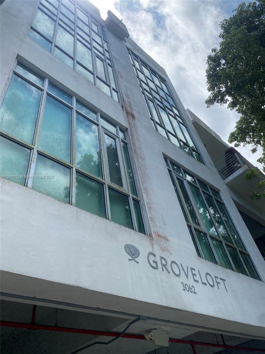 Beautifully maintained 1 bedroom, 1 bath loft style apartment in a boutique building known as Grove Loft. Kitchen outfitted with stainless steel appliances and granite countertops. This rental includes 1 gated assigned parking and available July 1st possibly sooner.