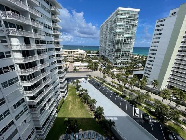 Gorgeous Updated 1 bed 1 bath Private balcony overlooking Pool and intracoastal. Beach access directly behind the building to one of Fort Lauderdale's nicest and widest beaches!  Pool, Garden view & sun deck from unit. Club Room. Located in quiet Harbor Beach, walk to beach 1 min away, Lago Mar Resort and Spa, minutes to Airport, walk to Las Olas, Central Beach, Shops & Restaurants. All information provided is deemed reliable but is not guaranteed and should be independently verified.