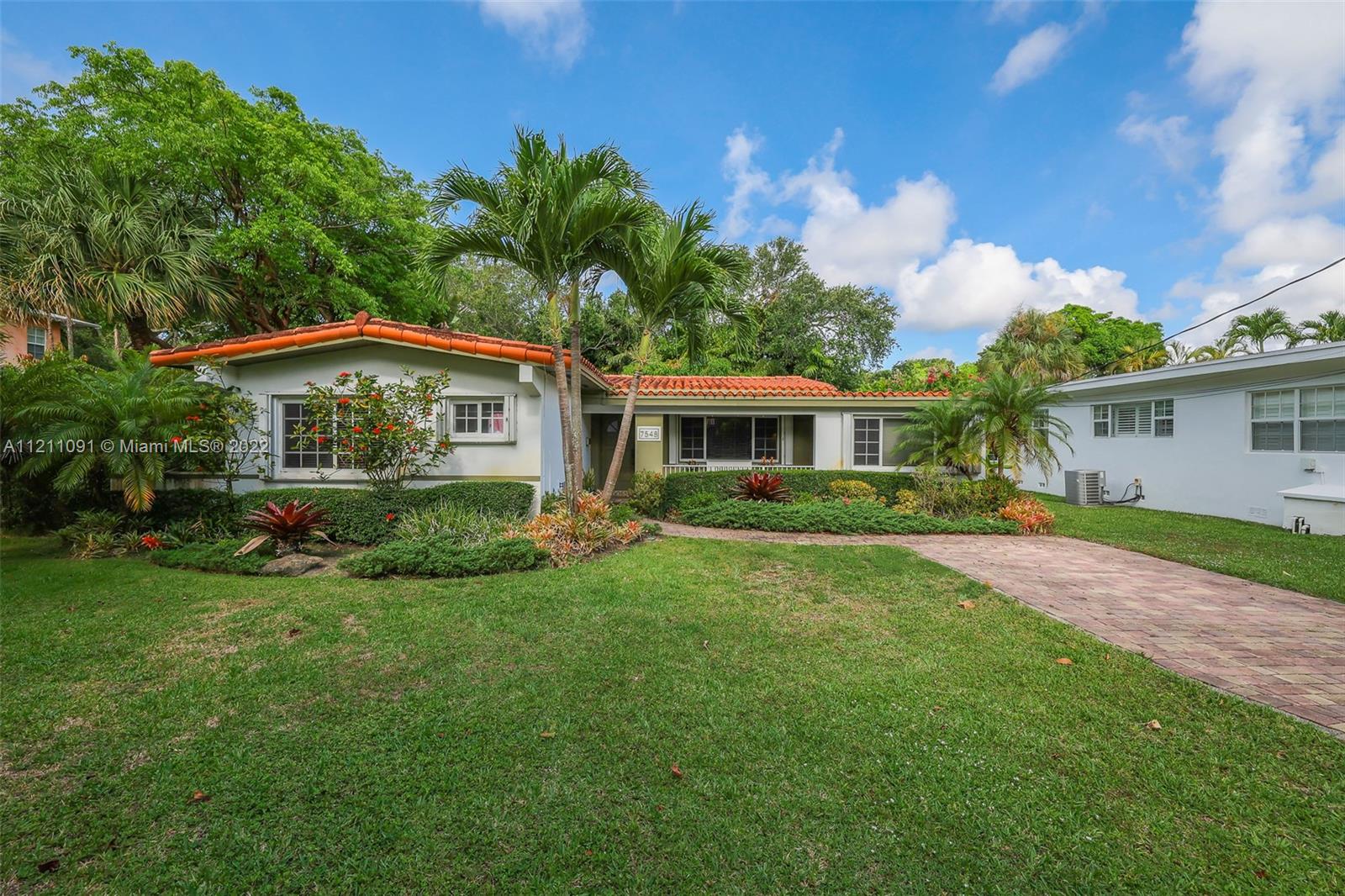 ~ Don't Miss This Fantastic South Miami Home in the Perfect Location ~ 3 Bedrooms / 2 Bathrooms on a 10,931 SF Corner Lot ~ Large Open Living Areas with Tons of Natural Light Throughout ~ Updated Kitchen w/ Silestone Countertops ~ Walk to Restaurants, Shops, Movies and More! ~ Ready to Personalize, Expand or Build New ~ What a Great Opportunity to Live in the City of Pleasant Living! ~