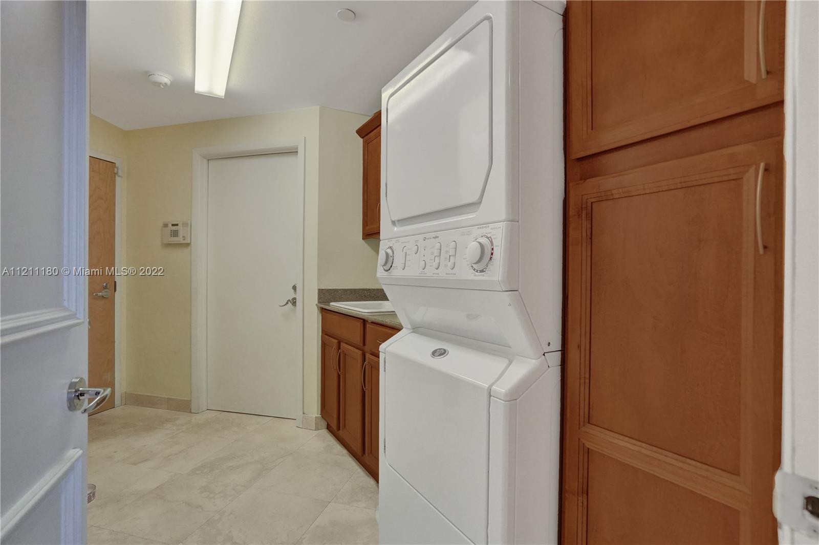 Laundry room.