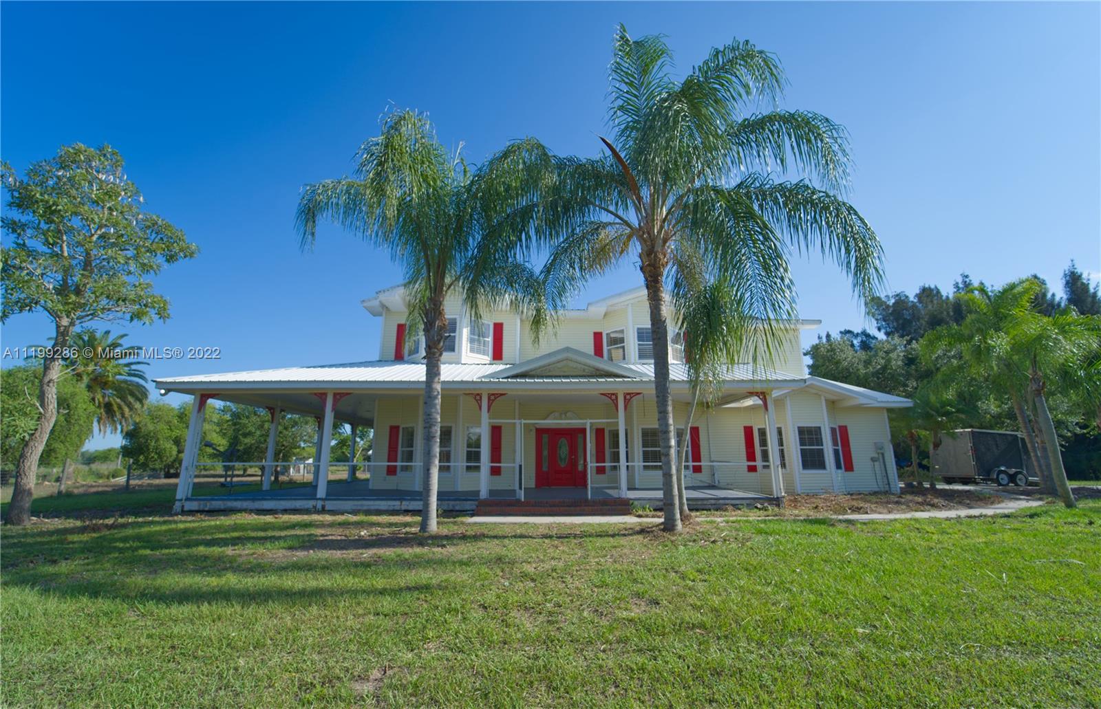 Front of the house.