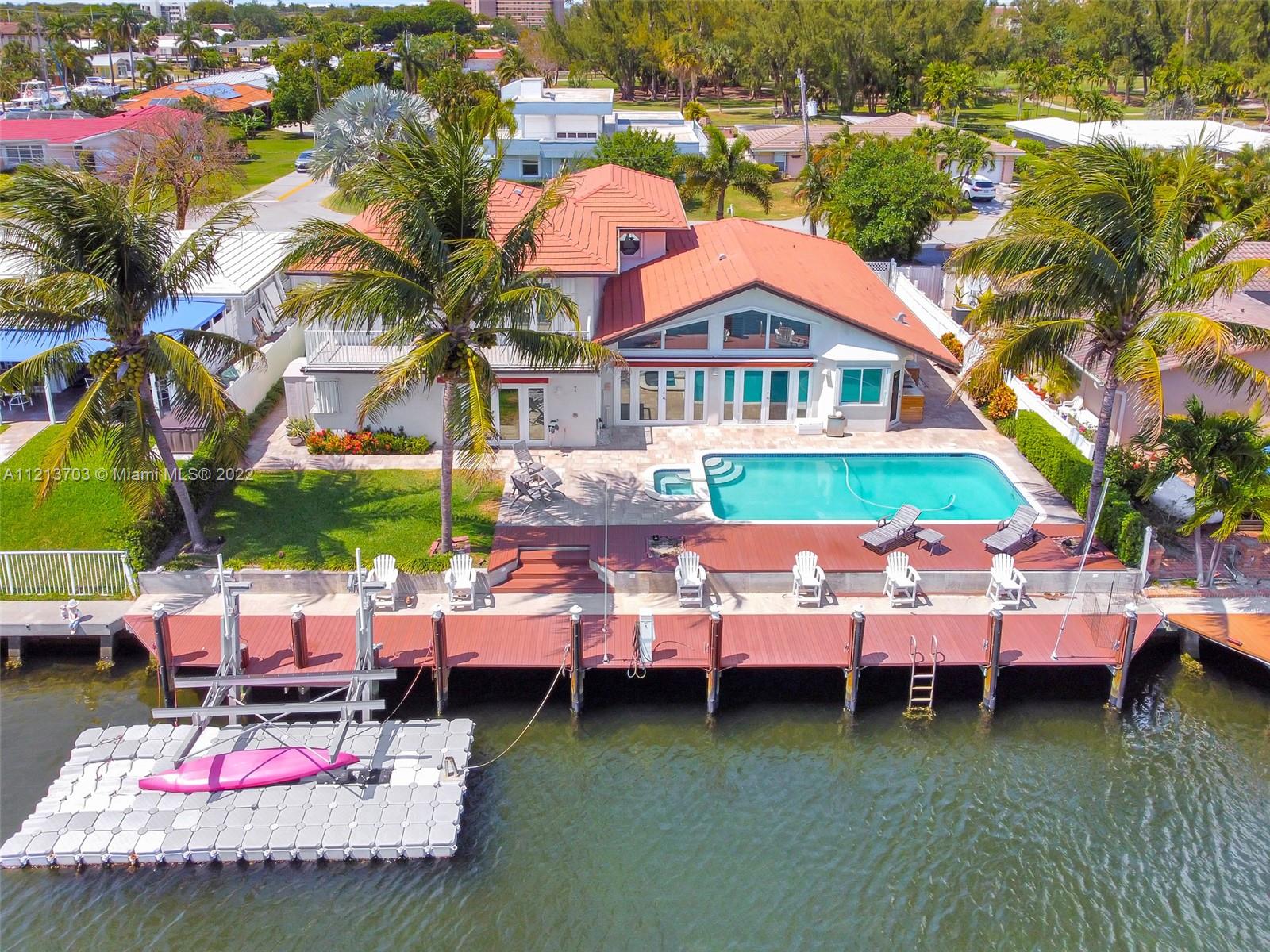 Prestigious Waterfront Single Family Home in the desirable Harbor Village in Pompano Beach . A unique opportunity for those who won’t abide by the ordinary. After many neighbors and visitors asking if this property was for sale… now is your opportunity to own this exclusive upscale and unique 4 Bedroom / 4 Bathroom Home with open floor plan, Outdoor Kitchen Pool & Spa and much more to enjoy all year round Florida's Weather. A boater's dream house with no fixed bridge and direct ocean access. Stunning water view from everywhere giving you a tension-free home of bright. So…Spacious So…Light So…Airy. Harbor Village is one of the most exclusive and secure neighborhoods in Pompano Beach, FL.