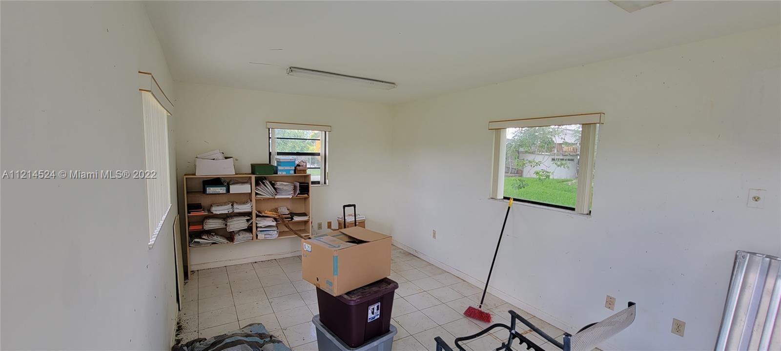 Backyard to residence,  separate office/storage