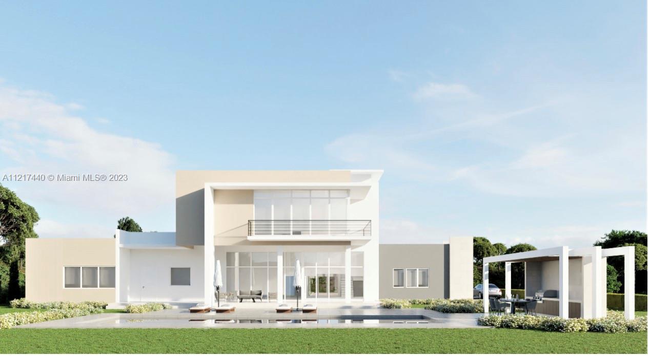 Rear Elevation Rendering