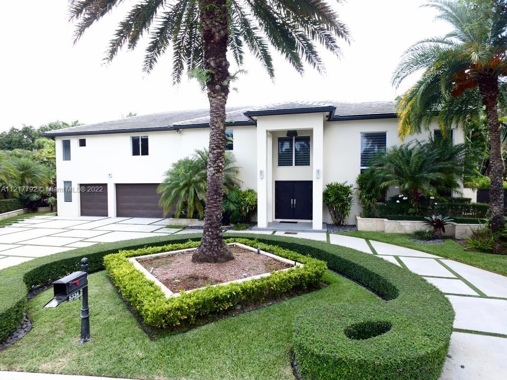 Immaculate state of the Art home in the prestigious Trump National Doral golf course (Doral Estates)! This elegant, modern home offers 5 bedrooms and 7 full bathrooms, 3 car garage, 4 A/C Zones, Impact windows and doors, and an amazing backyard that's a true Oasis with an outdoor summer kitchen, pool, and spa—tastefully updated from Top to Bottom! Too many things and details to describe. A Dream Home