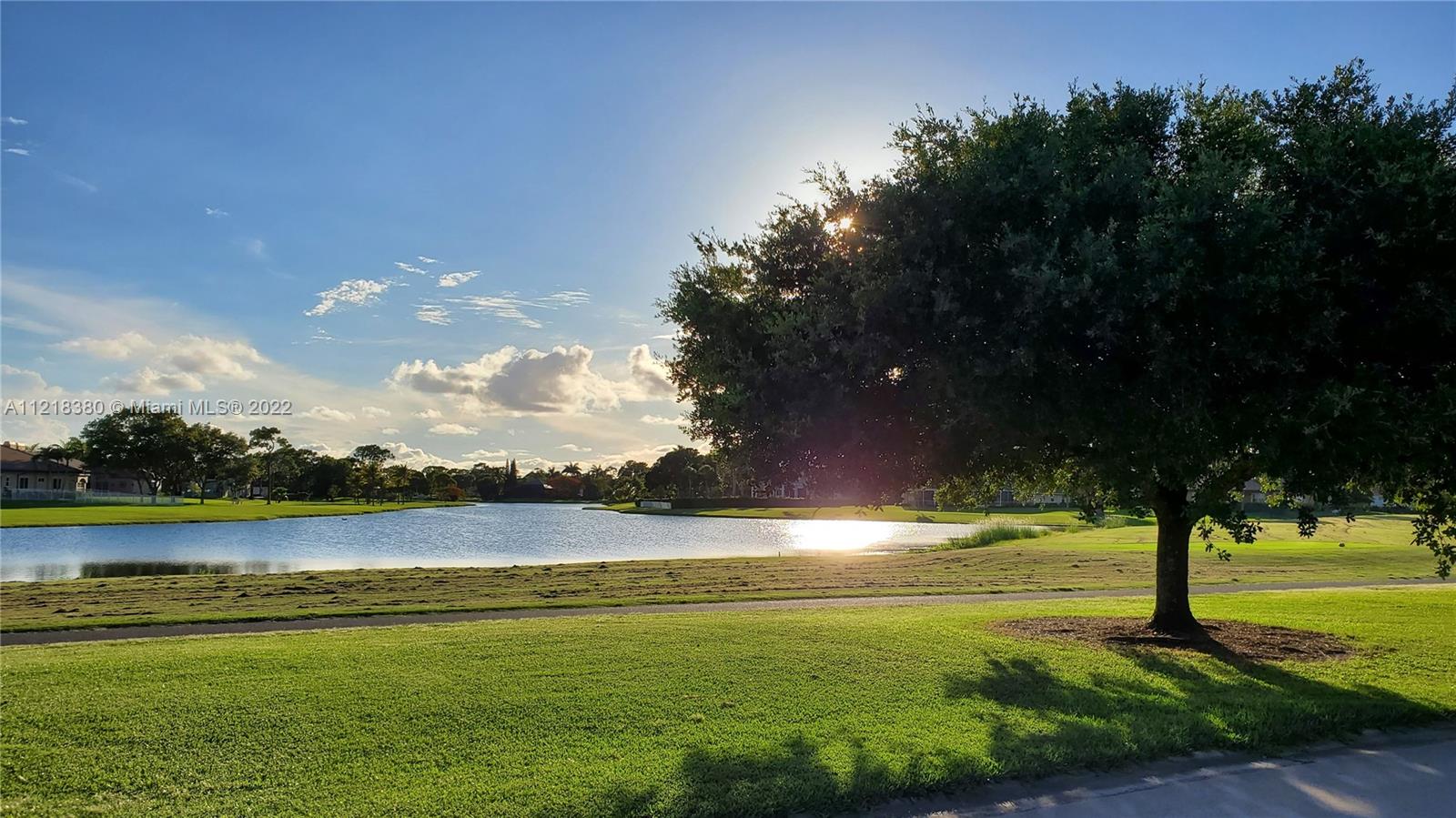 Gated community with police security patrols as part of the Palm Beach County community