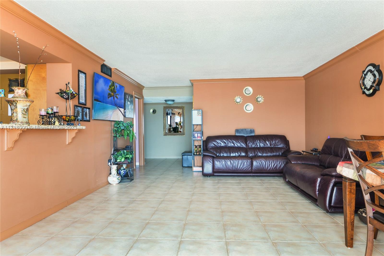 LIVING ROOM/OPEN FL KITCHEN