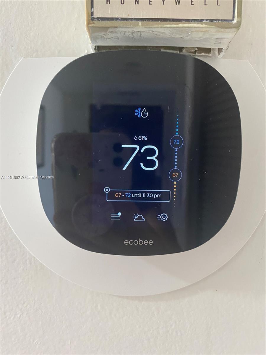 Brand new smart thermostats.
