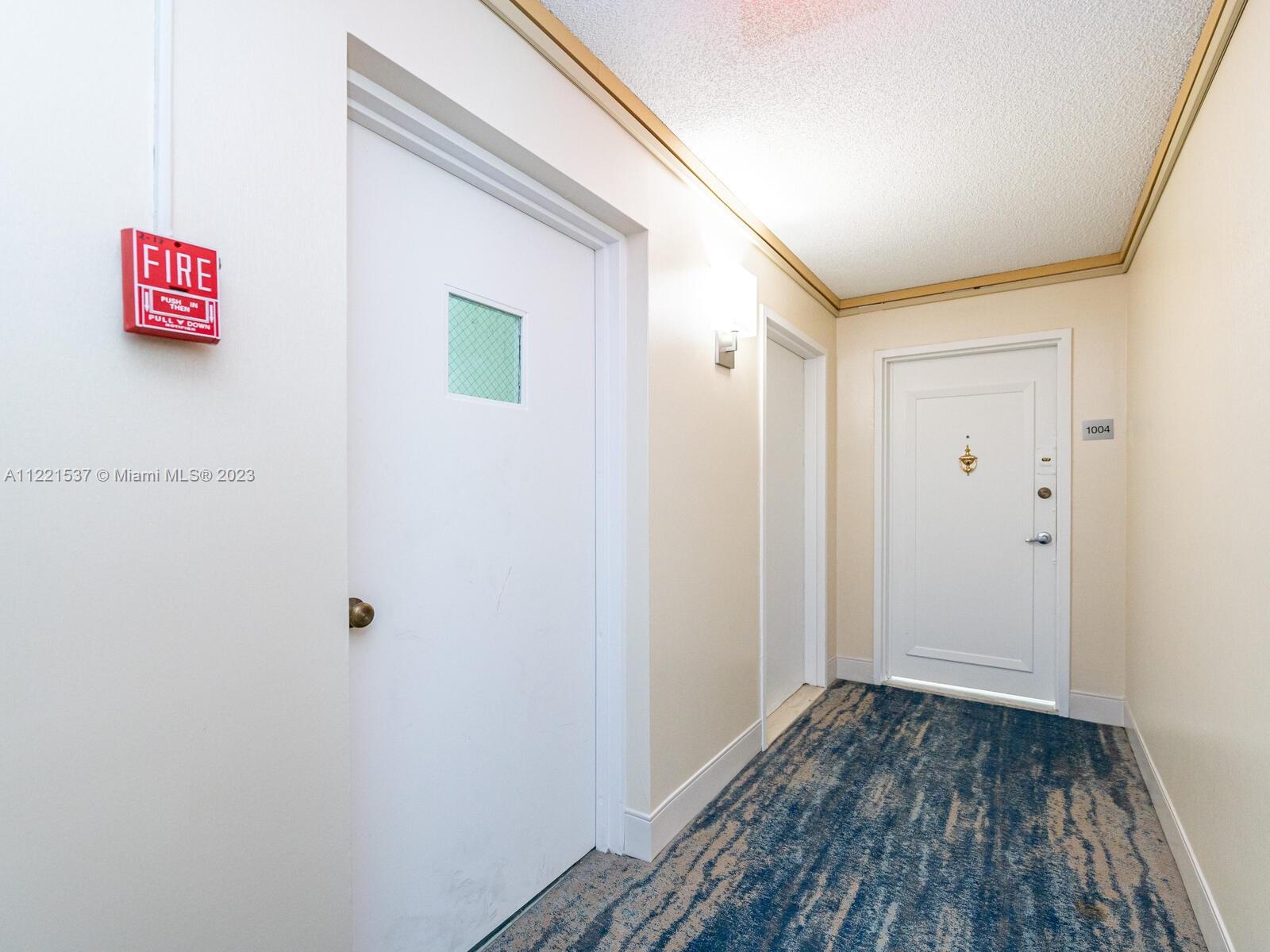 Private corner unit. Only 4 units per floor. Renovated hallways.