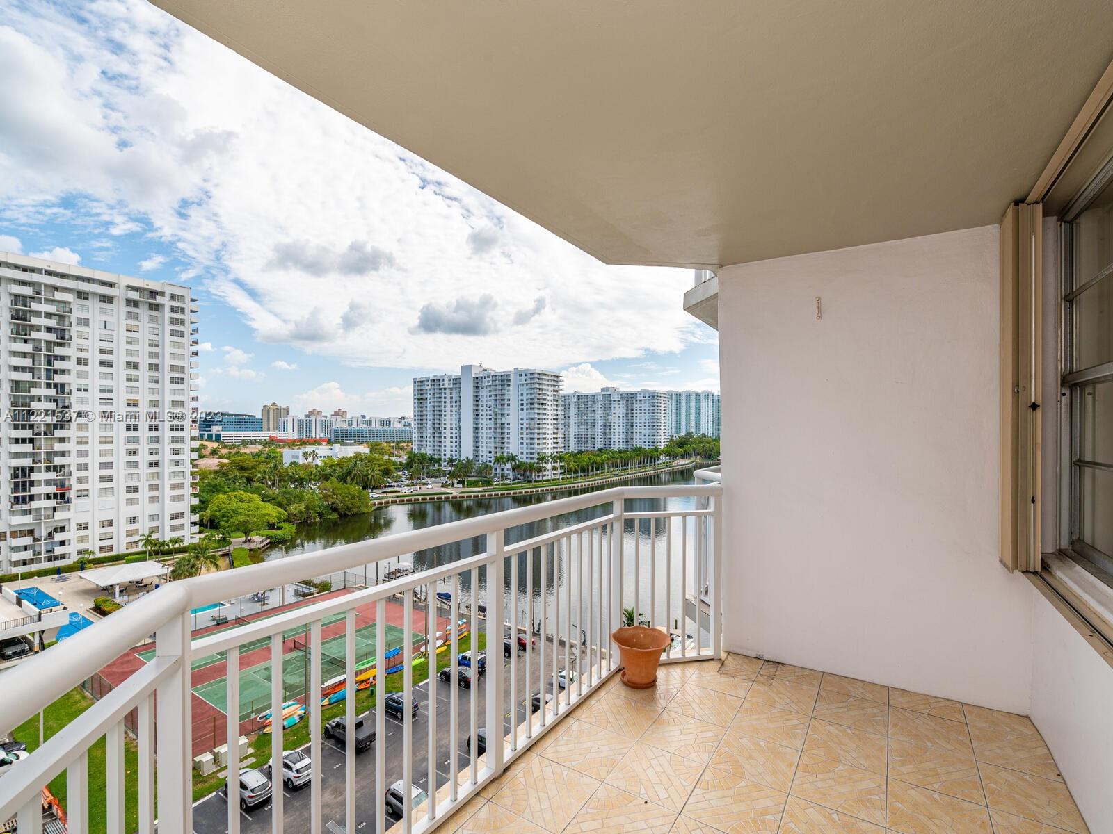 Second balcony facing North