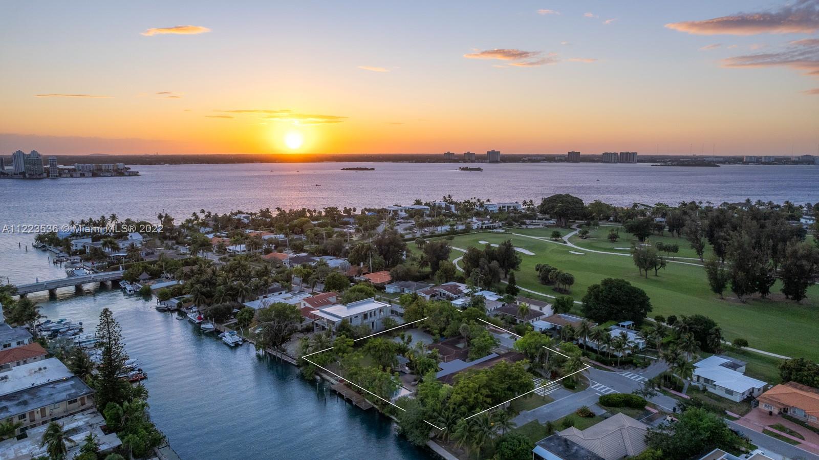 This extraordinary oversized 33,368 square foot property located in Miami Beach’s, Normandy Isles, offers an
impressive 170-feet of water-frontage with access to Biscayne Bay. Amazing opportunity to build one incredible
mansion on this site, or subdivide into three lots. This gated neighborhood offers a park, public Golf and Tennis
courts.