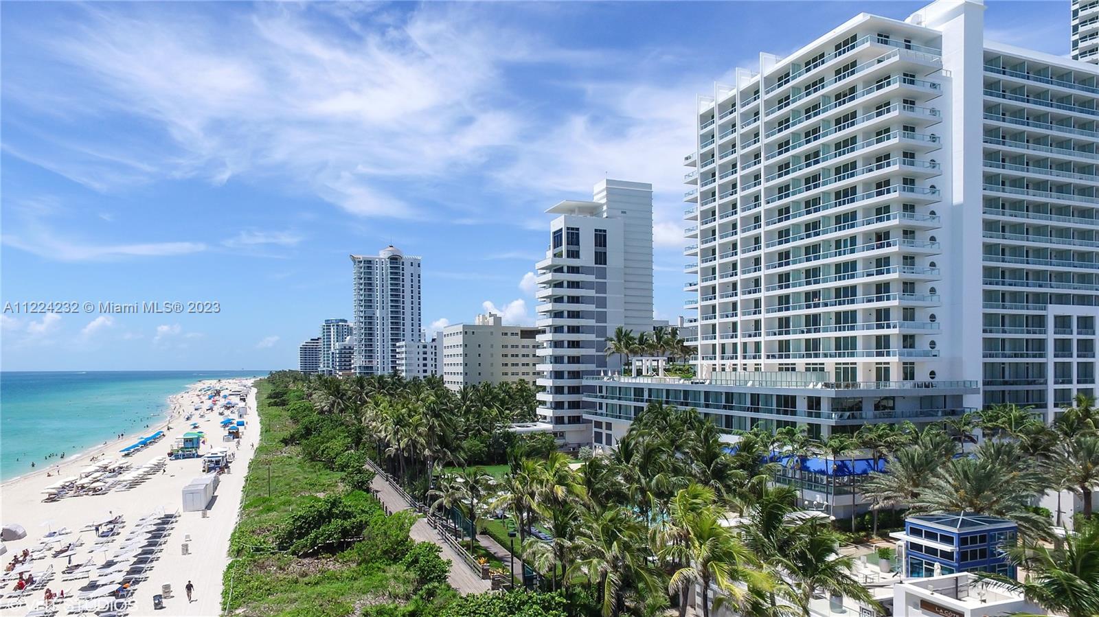 Beautiful just refurbished 2 bedrooms/3 baths with direct ocean & pool views at The Fontainebleau III. Enjoy full service, vacation-style living in a furnished turnkey unit with a full kitchen, 2 king beds, 2 sleeper sofas, 3 balconies, washer/dryer & more. Enroll in hotel rental program & receive income while away! The Fontainebleau Resort offers luxury amenities on 22 oceanfront acres including award-winning restaurants, LIV night club, Lapis spa & state-of-the-art fitness center. Maintenance includes: AC, local calls, electricity, valet + daily free breakfast in the owners lounge.
