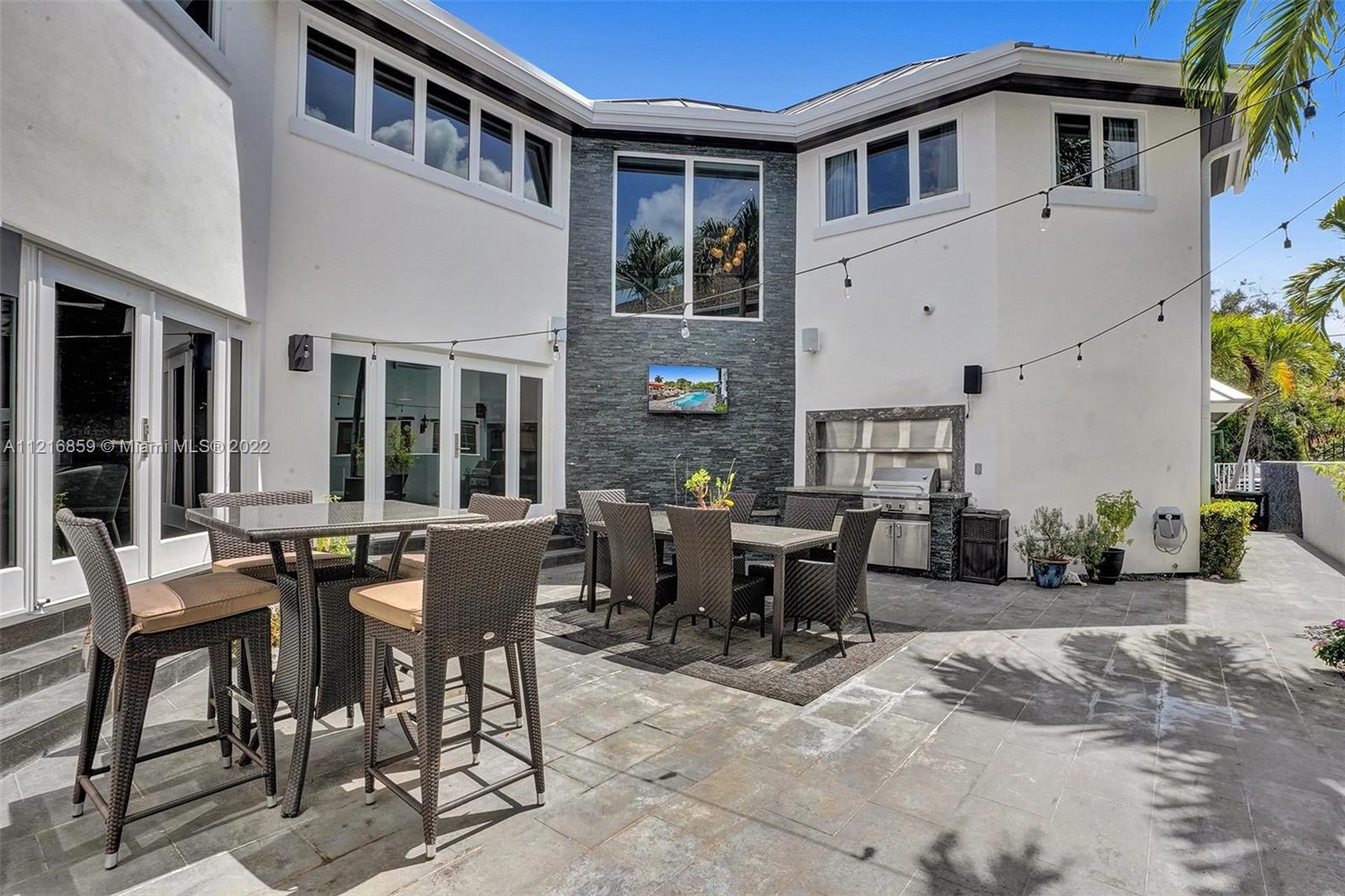 Outdoor Patio w/ Kitchen, Gas Fireplace & Television...True Outdoor Living Space