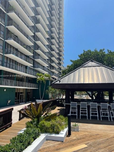 Pool side  pergola