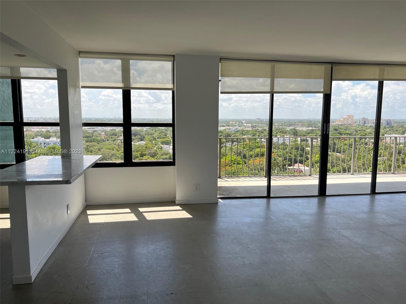 Open kitchen to spacious area