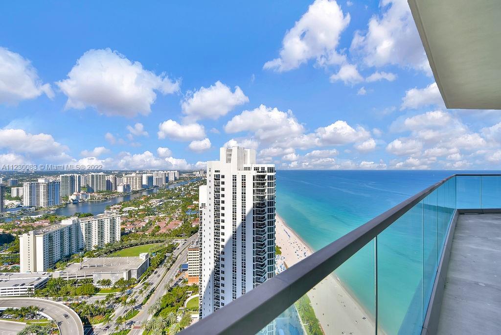 Biggest corner floor plan unit (4,083 sqft). Unobstructed ocean, intracoastal, and skyline view. Gorgeous 4 bedrooms, 5.5 bathrooms plus service room. Wraparound terrace. Armani Casa Residence offers amenities: Restaurant, bar, pool, business center, spa, and fitness center, theater room, cigar, and wine room, children's play area, security, concierge... Cabana for sale $950,000, it could be sold to an Armani owner. The listing price is only for the unit, the cabana is separate