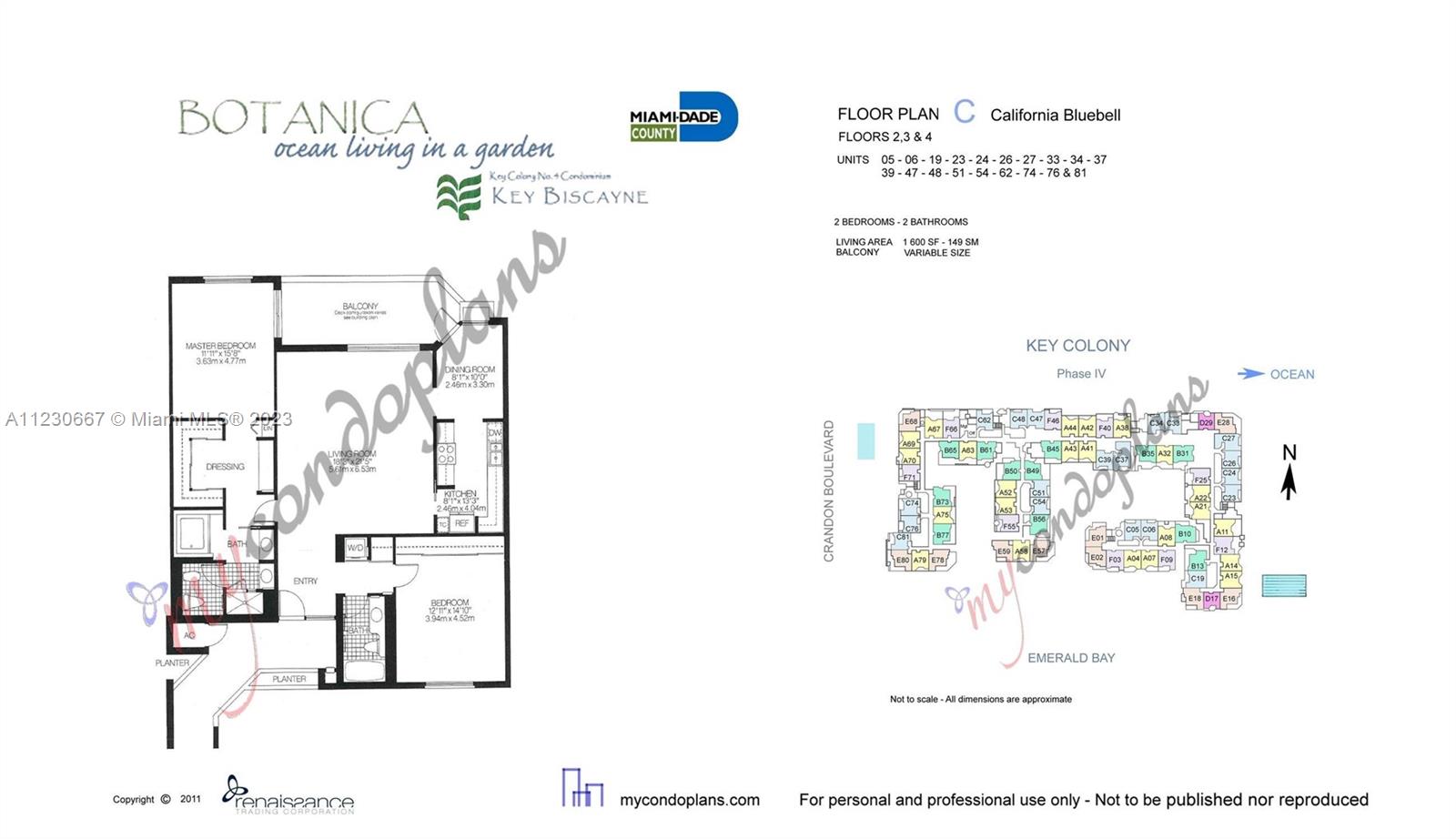 site plan of apt and location