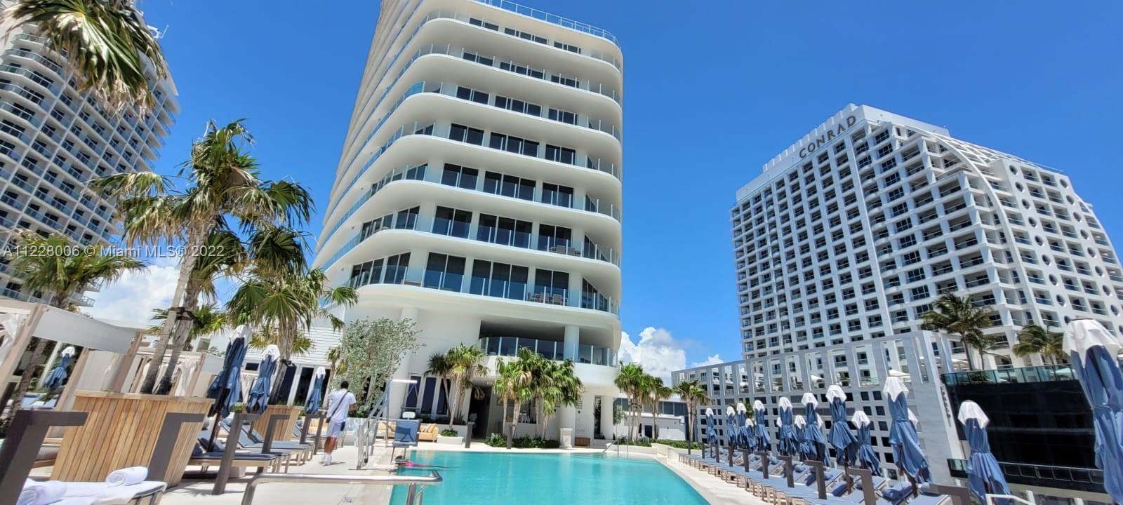 FURNISHED UNIT!! New Four Seasons Condo Hotel Residences.  Private hotel residence with ocean views and intercoastal view