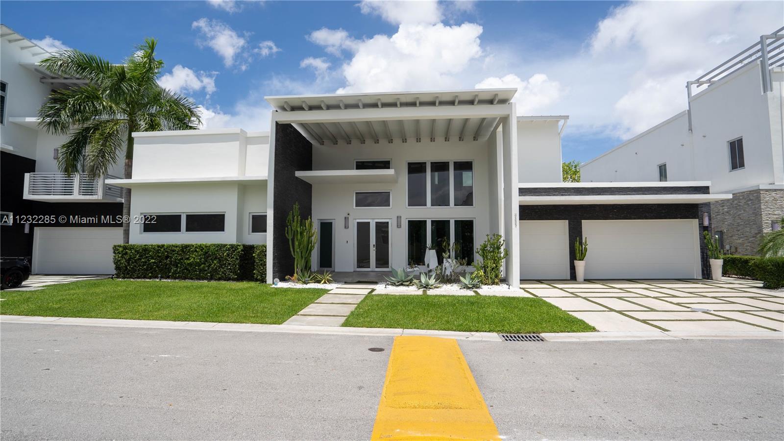 This sophisticated contemporary House is set on 9,461 Sq.Ft Lot. Located in the exclusive gated community of Oasis at Park Square in the desired city of Doral, High ceilings and abundant light throughout. The interior portion spans 4,201 Sq.Ft with 6 bedrooms and 6 bathrooms, primary suite with large walk-in closets, breathtaking finishes, a beautiful decorative wine cellar,  open space design, an ample chef’s kitchen with top of the line appliances, Large pool and builtin barbecue area. This House has it all, luxury and great location.