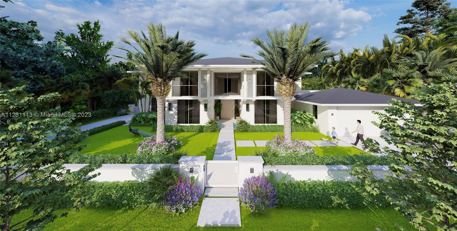 **New Construction** Completion Summer 2023. 6,100 ft of Living/ 7,200 ft TOTAL** Custom built home designed by awarded architects Balli Trautman & interior finishes by Cozy Salazar Interiors. Meticulously designed, truly one of a kind residence in the heart of South Miami. Located in sought after Mango Terrace just 8 blocks north of Pinecrest, 1 minute from downtown SoMi and 5 minutes from Coral Gables. Trimless lighting, 48x48 large format porcelain tile and wide plank oak wood floors, natural coral stone exterior detailing. True Chef's kitchen featuring Wolf, Miele and Subzero appliances with 5ft Galley Sink. Spa Master bath with waterworks plumbing fixtures & floor to ceiling marble. Smart home automation/ efficient w/ solar panels and energy-saving upgrades. Your perfect home awaits.