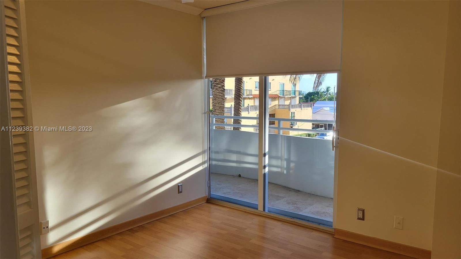 2nd Bedroom Glass door Laminated wood floor