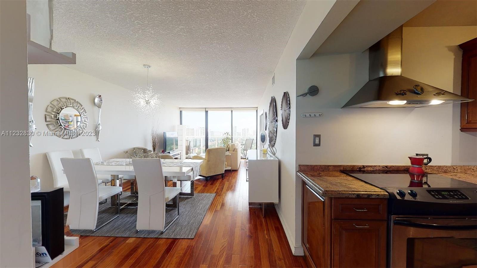 Living Room and open Kitchen