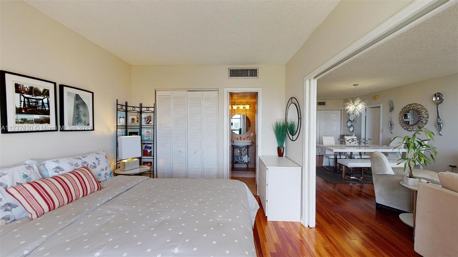 Enclosed Guest Bedroom