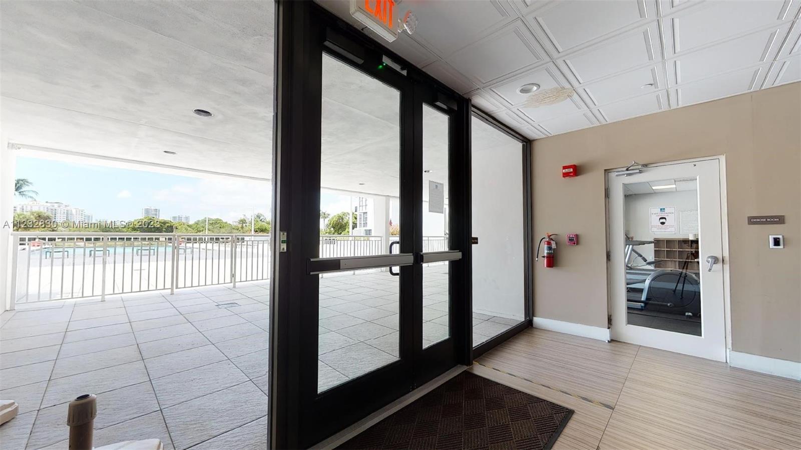 Entrance to Club house from the pool area