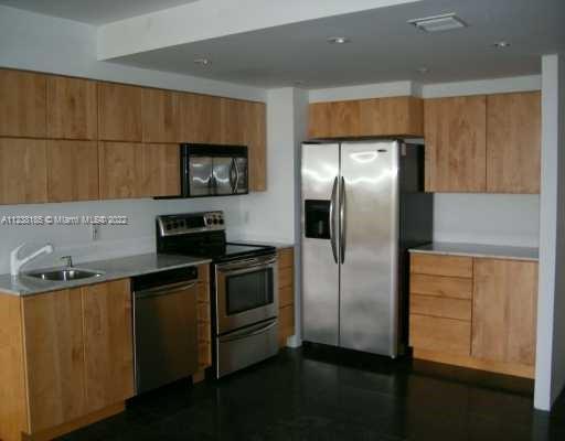 open loft style kitchen