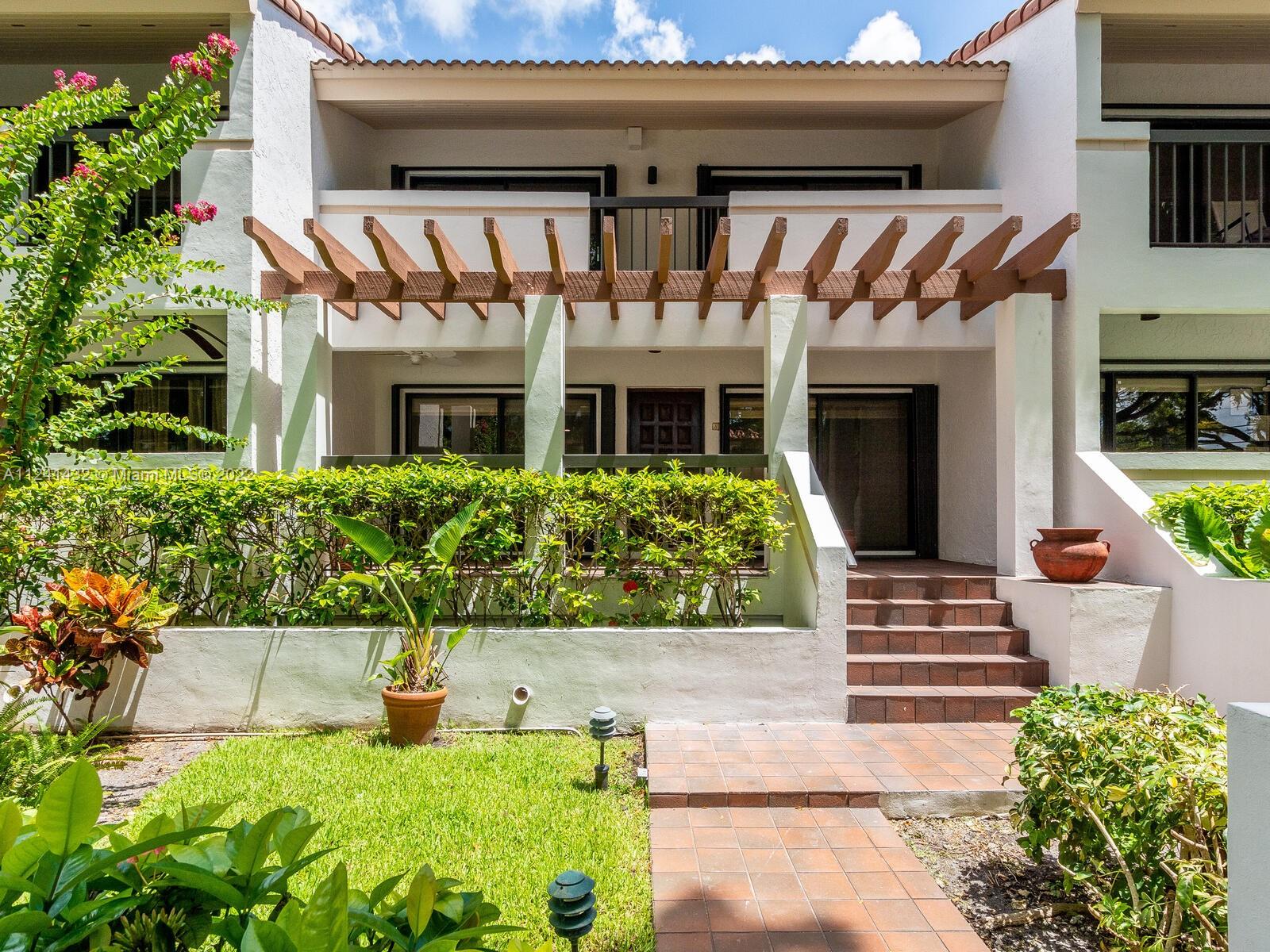 Be the first to live in this newly remodeled 3 bedroom, 3 bathroom 2-story townhome at Biltmore Court Villas. This sought after residence is located in the exclusive Biltmore Section of Coral Gables, surrounded by luxurious award winning architecture, historial landmarks, The Biltmore Hotel, Granada Golf Course, parks, tennis courts and Downtown Coral Gables.  This unique 1,752 sq ft residence offers a spacious and bright living/dining room, beautiful kitchen with top-of-the line appliances and a third bedroom and bathroom on the first floor. The second floor has a serene and very generous master bedroom, master bathroom, built-in walk-in closet and a very generous second bedroom with an ensuite bathroom. Charming pool with a Barbecue area, 2 assigned parking spaces and storage room.